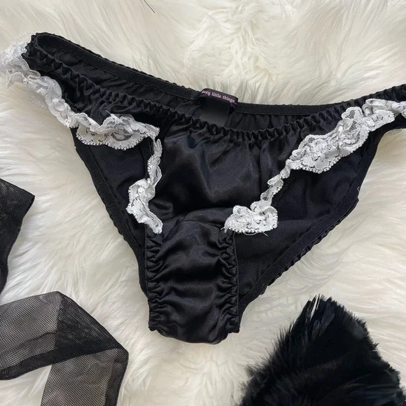 S Complete set Vs Victoria’s Secret sexy little thing french Maid Apron costume - Picture 13 of 17